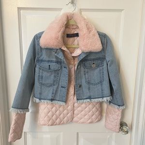 Trussardi Jeans girl double jacket, 155 cm